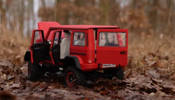 Тестовая часть радиоуправляемого автомобиля GECKO 5