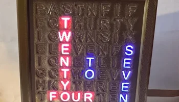 Корпус Word Clock 1