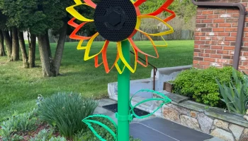 Prusament Spool Sunflower: Настенные часы/Уличная ветрян... 5