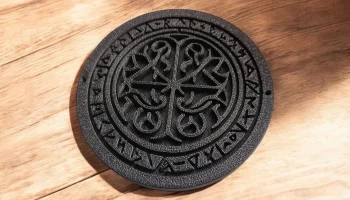 Подставка для напитков и кофе "Runestone"