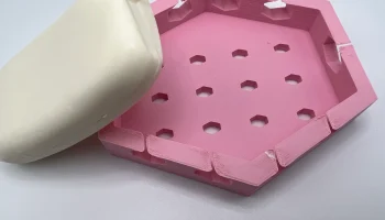 Мыльница шестигранная