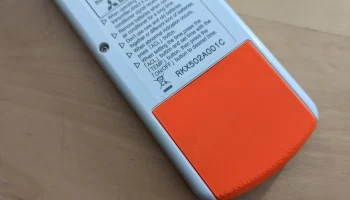Крышка аккумуляторного отсека пульта кондиционера Mitsub...