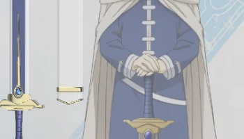 Меч героя Химмеля и застежка плаща - Sousou no Frieren (... 2