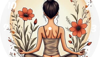 Настенные часы Hueforge Yoga