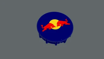 Кепки-держатели для катушек Prusa с логотипами (Monster,... 3