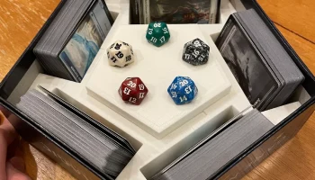 Внутренняя коробка для MTG Game, перегородка ночного бокса