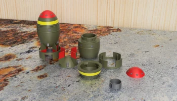 Контейнер Mini Nuke с магнитным поворотным замком 2