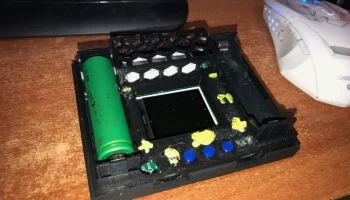 Задний корпус для "LiIon 18650 Battery Manager" 2