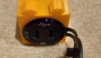 Чехол с гнездом для зарядного устройства USB для ender 3... 4
