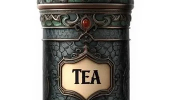 Tea container with dragon 7