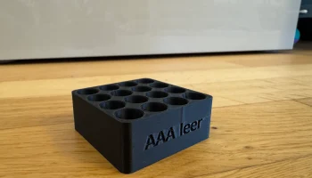 Ящик для хранения батареек ААА 1