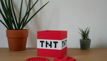 Ваза с блоками TNT - Minecraft Edition 2