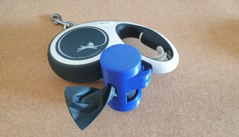 Контейнер для мешка для какашек Flexi Leash... Контейнер для мешка для какашек Flexi Leash...