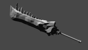 Monster Hunter Jawbone Blade Monster Hunter Jawbone Blade