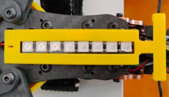QAV-S2 7" JohnnhyFPV Tail (держатель антенны и светодиода...