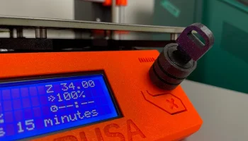 Ручка дисплея Prusa - Замок и ключ