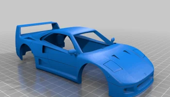 Ferrari F40 1:28 RC кузов 4