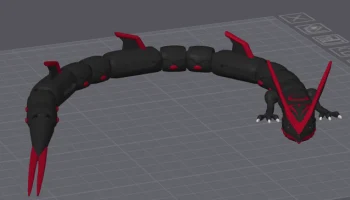 Цветной прототип Rayquaza Flexible 3 цвета с магнитами...... 3