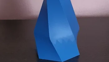 Еще одна ваза из витого шестиугольника. 1