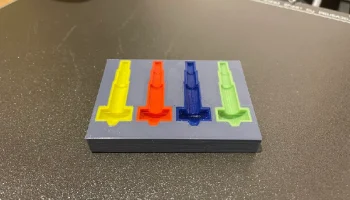 Чехол для сопел E3D Revo - многоматериальный 1