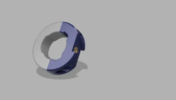 Крепление для двусторонней радиосвязи на тележке для гольфа 2