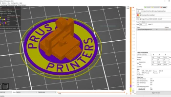 Принтеры Prusa, магнит на холодильник - с одним экструдер... 3