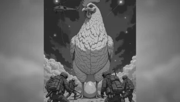 Chicken Hunt Hueforge