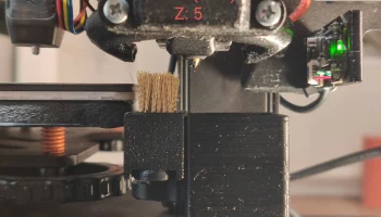 Ender 3 S1 - насадка-щетка и продувочное ведро с макросом... 3