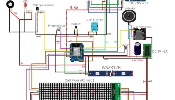 ESP8266 Умный интернет-информер часов + метеостанция 6