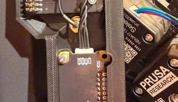 Чехол Prusa Core One Wi-Fi и GPIO Hackerbaord: ремикс с п... 2