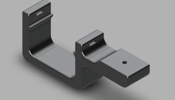 Крепление для освещения верхней панели Bambulab A1 v2 Крепление для освещения верхней панели Bambulab A1 v2