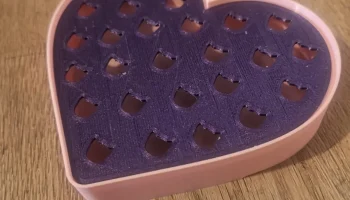 Сердце из мыльницы для кошек 1