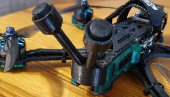Крепление антенны Geprc mark5 o4 Pro 2