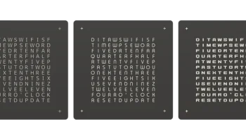 WordClock 14x14 Classic - 2025 5