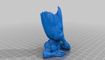 Baby Groot маленькая высокая ваза для маленьких цветов...... 5