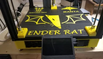 Плинтус и нижняя часть корпуса Ender 5 Plus Gen 1.0 (баз...