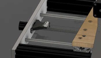 3018 Pro CNC Y Передняя концевая остановка 1