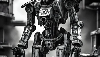 Мех-воин - Hueforge Мех-воин - Hueforge