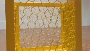 Hex Mesh Utility Box - модульный из 3 частей