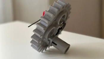 Часы в стиле LEGO Technic Gear x187 5