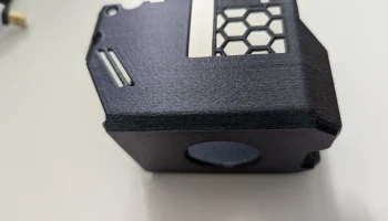 SE3D Elegoo Centauri Carbon 1 Toolhead Cover v2.0 Hex Remix 1