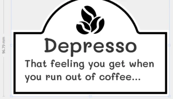 Depresso - знак любителя кофе 1