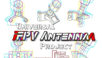 Проект антенны FPV: универсальный дрон FPV U.Fl для O3/Vi...