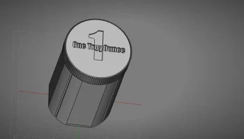Контейнер для серебряных раундов на 1 унцию...