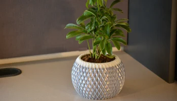 Modern Planter 002 - Скрытый поддон для капель 1