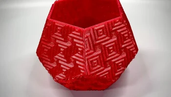 Ваза Dodeca Pinwheel Ripple 3