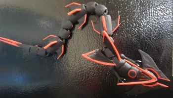 Цветной прототип Rayquaza Flexible 3 цвета с магнитами...... 1
