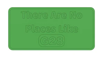 Магнит на холодильник G28. 1