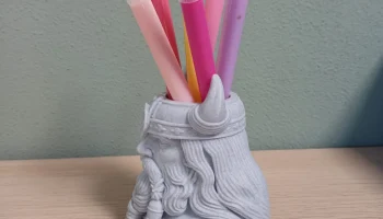 Кашпо для цветов и держатель ручек Viking Head 4