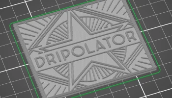 Логотип/магнит кофейни Dripolator
